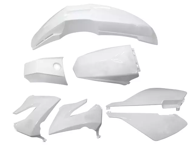 Tec-X Muovisarja, Valkoinen, Derbi Senda R X-Treme 03-10, SM X-Treme 02-10 - Mopon & Skootterin Muovisarjat & tarrat - 97132 - 1