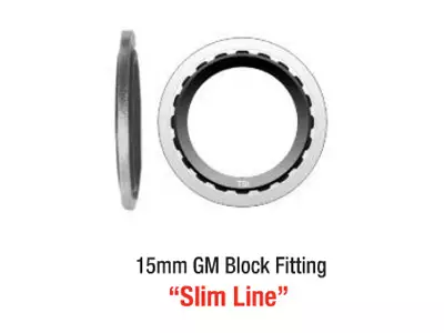 TIIVISTE 1KPL METALLI/KUMI 15MM GM - Yleisosat ja tarvikkeet - 68452 - 1