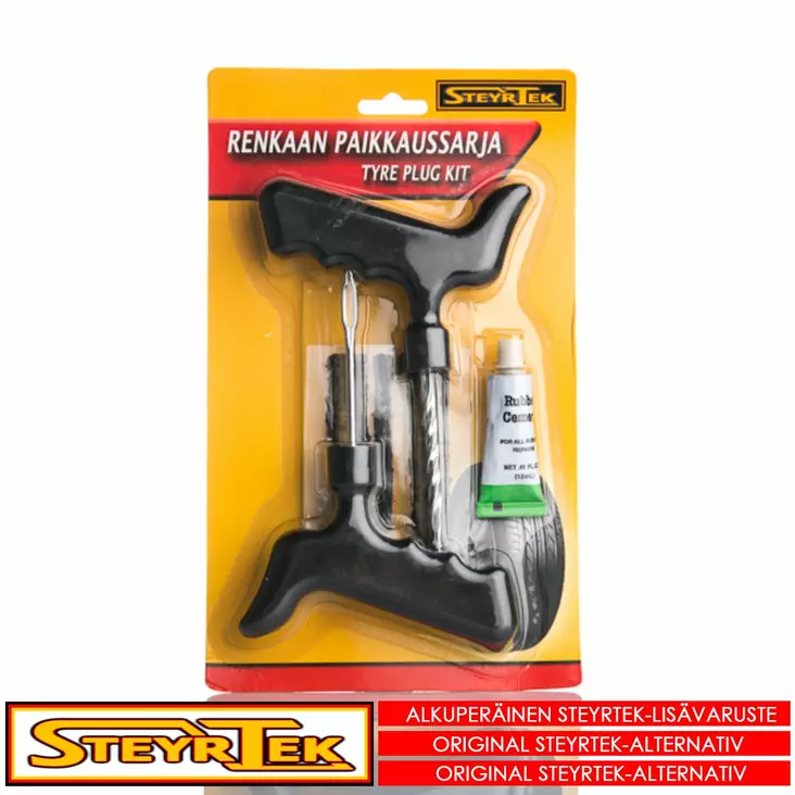 Tubeless paikkasarja - Paikkaus, merkintä ja säilytys - 115952 - 1