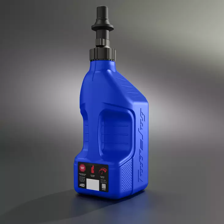 Tuff Jug Kanisteri 10L sininen, Ripper korkki musta (GEN 3) - Yleisosat - Polttoainesäiliöt - 80482 - 1