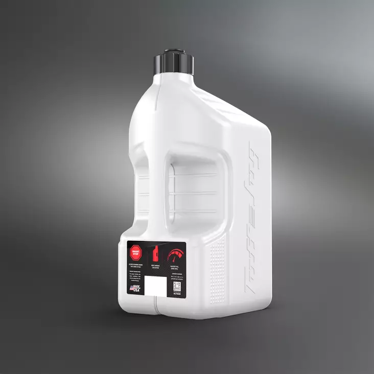 Tuff Jug Kanisteri 20L valkoinen, Standard korkki musta (GEN 3) - Yleisosat - Polttoainesäiliöt - 81692 - 1