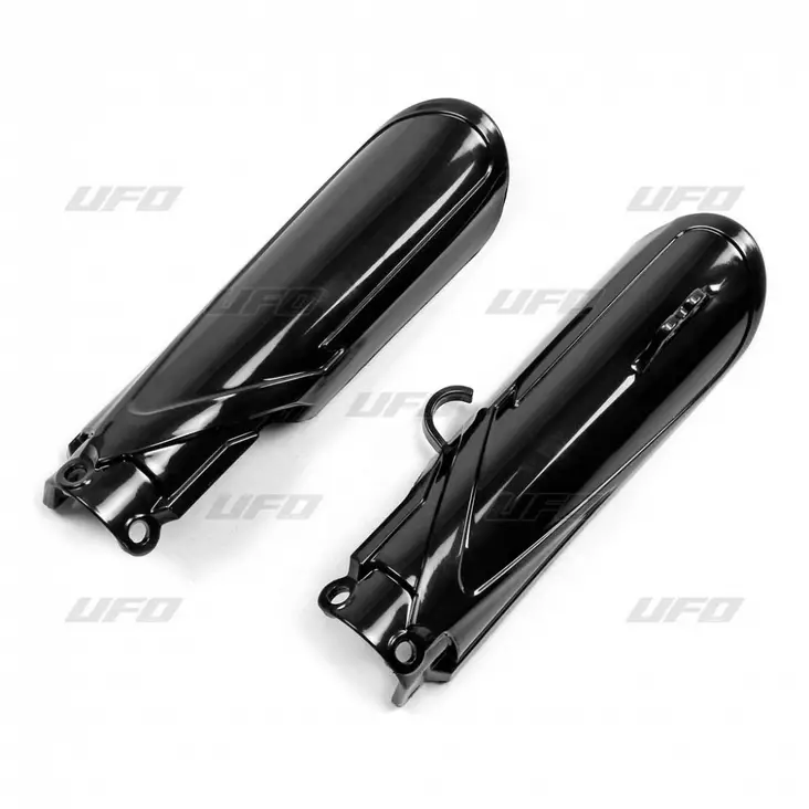UFO Etuhaarukan suojat YZ65 02- Musta 001 - Moottoripyörän Suojat & suojukset - 84332 - 1