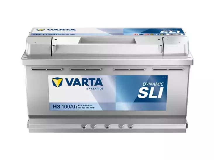 VARTA DYNAMIC SLI 100AH 830A 353X175X190MM -/+ - Yleisosat ja tarvikkeet - 45712 - 1