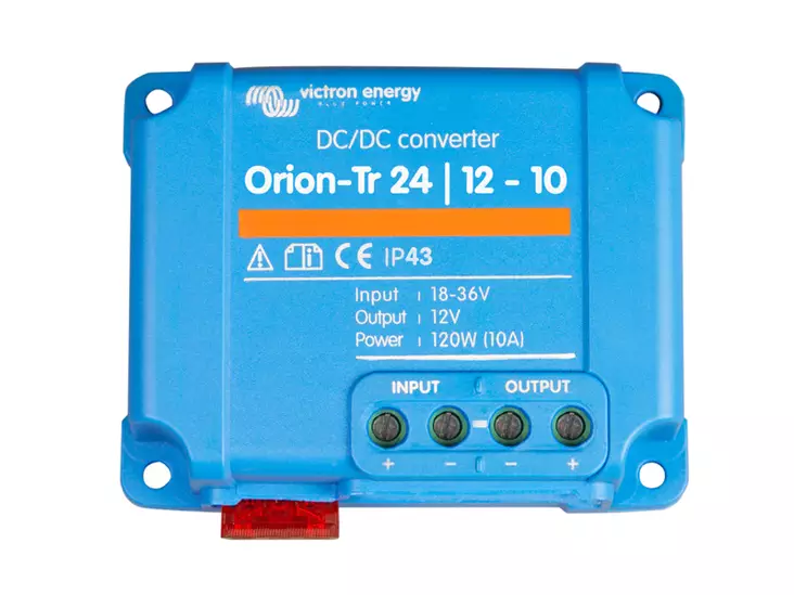 VICTRON ORION-TR KONVERTTERI 24/12-10 (120W) DC-DC - Yleisosat ja tarvikkeet - 48982 - 1
