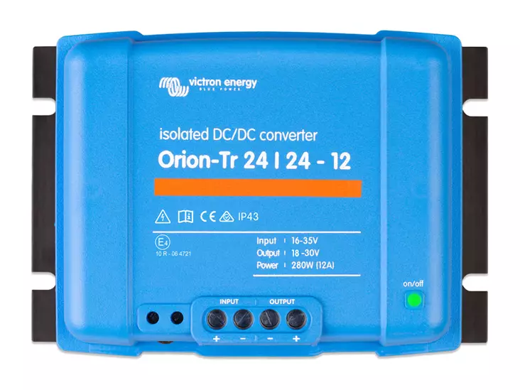VICTRON ORION-TR KONVERTTERI 24/24-12A (280W) DC-DC - Yleisosat ja tarvikkeet - 49032 - 1