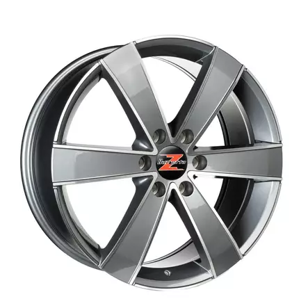 Barzetta Toro Titaniumpolish Pakettiautoihin 8.5x20 Jako: 6x130 ET: 55 vanne - Auton Vanteet - 2832 - 1