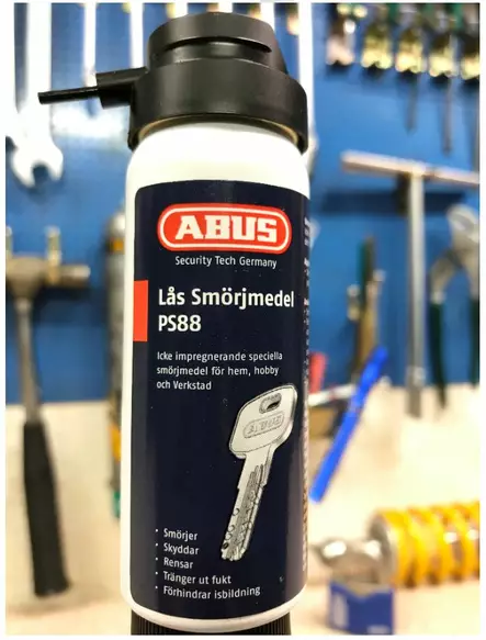 ABUS Lukkospray 50 ml Swedish text - Moottoripyörän Lukkotarvikkeet - 72922 - 1