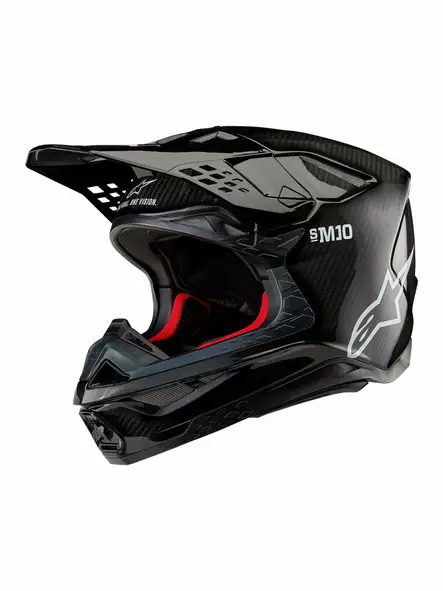 Alpinestars Kypärä S-M10 2206 Solid Carbon S - MP Offroad-kypärät - 90412 - 1