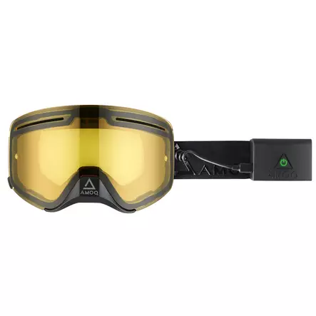 AMOQ Vision Vent+ Magnetic Sähkö Ajolasit Blackout - Keltainen - Moottorikelkan Ajolasit - 73142 - 1
