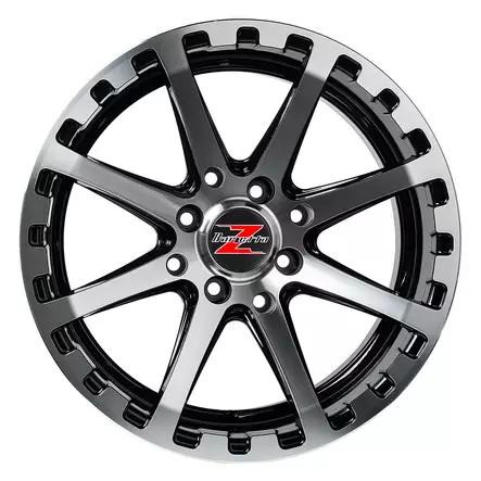 Barzetta ATV Black Polished 7x16 Jako: 4x110 ET: 10 vanne - Mönkijän Vanteet - 2752 - 2