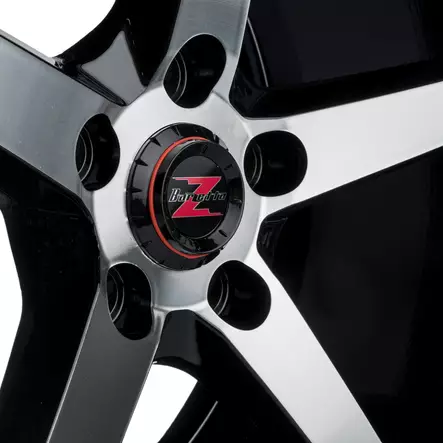 Barzetta Capitano Black Polished 8x17 Jako: 5x108 ET: 35 vanne - Auton Vanteet - 2852 - 2