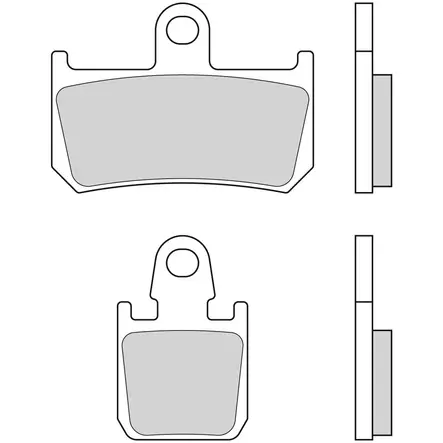 Brembo Jarrupalat Eteen Sintered Road - Moottoripyörän Jarrupalat - 102942 - 1