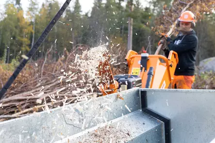 Bronco Haketin/Oksasilppuri B&S 13.5hv sähköstartilla - ATV-työlaitteet, hakettimet - 71212 - 1