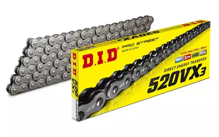 D.I.D 520VX3 Ketju+Jousil. (FJ) - Moottoripyörän Ketjut & rattaat - 100012 - 1