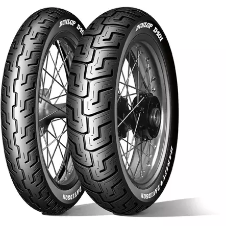 Dunlop D401 130/90B16 73H TL Re. Harley-Davidson - MP renkaat - Custom-touring - 86012 - 1