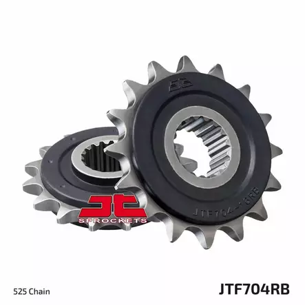 JT Eturatas RB - OEM Kumivaimennettu JTF704.15RB - Moottoripyörän Eturattaat - 86122 - 1