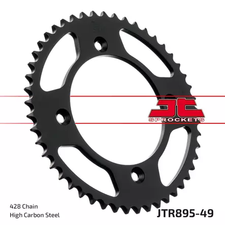 JT Takaratas JTR895.49 - Moottoripyörän Ketjut & rattaat - 99722 - 1