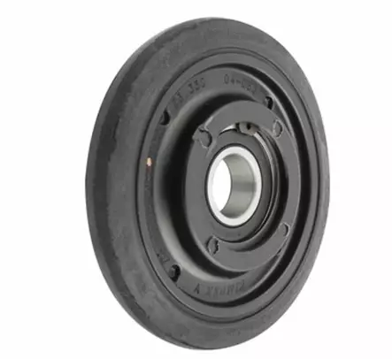 Kimpex Telapyörä Musta Polaris 135mm - Moottorikelkan Telastonpyörät - 69912 - 1