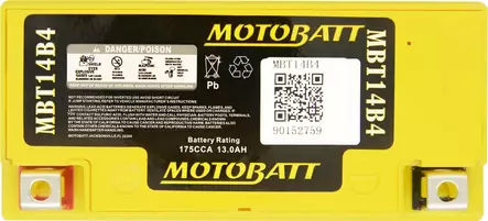 Motobatt akku, MBT14B4 - Yleisosat - Akut - 108372 - 1