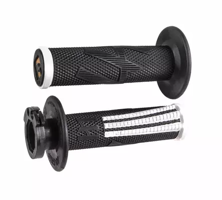 ODI EMIG PRO V2 Lock-On Grip BLACK / White - Moottoripyörän Ohjaus & hallinta - 80742 - 1