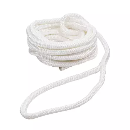 Qvarken Kiinnitysköysi Dockline silmukalla 10mm 6m valkoinen - Veneen kiinnitys - 86792 - 1