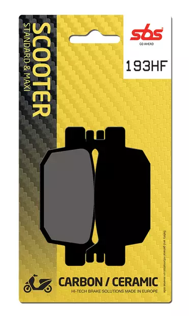 Sbs Jarrupalat Ceramic - Moottoripyörän Jarrupalat - 104942 - 1