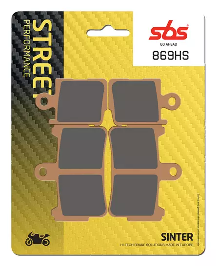 Sbs Jarrupalat Sintered - Moottoripyörän Jarrupalat - 102402 - 1