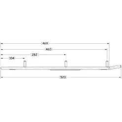 Sno-X Ripper Four Ohjausrauta pari 4" Kovametalli - Moottorikelkan Ohjausraudat - 95222 - 1