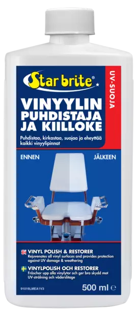 Star brite Vinyylin pud/suoja-aine 500ml - Vahat & kiillokkeet - 108342 - 1