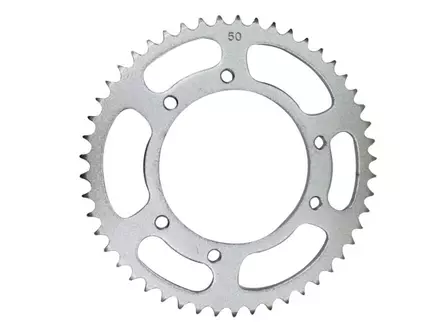 Tec-X Takaratas, 50 hammasta (420), Ø105mm, Aprilia, Derbi, Drac, Rieju, Yamaha - Moottoripyörän Ketjut & rattaat - 101282 - 1