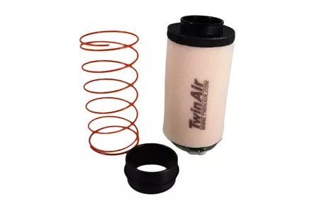 Twin Air Ilmansuodatin (FR) + Spring Polaris 850 09-..1000XP 15-.. (w/Rub 63mm) - Mönkijän Jouset - 104482 - 1