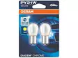 =10-7507DC-2BL OSRAM DIADEM 12V PY21W CHROME DOUBLE BLISTER - Yleisosat ja tarvikkeet - 75062 - 1