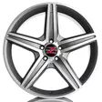 Barzetta Zanardi Titanium 8.5x19 Jako: 5x112 ET: 30 vanne - Auton Vanteet - 2592 - 3