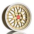 885 LeMans Gold 7.5x17 Jako: 5x108 ET: 35 vanne - Auton Vanteet - 3752 - 1