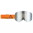AMOQ Vision Magnetic Crossilasit Orange-Black - Silver Mirror - ATV Ajolasit - 85002 - 1
