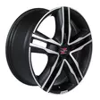 Barzetta Cavallo BlackPolish Pakettiautoihin 8x18 Jako: 5x112 ET: 48 vanne - 18-tuumaiset - 2642 - 2