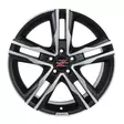 Barzetta Cavallo BlackPolish Pakettiautoihin 8x18 Jako: 5x112 ET: 48 vanne - 18-tuumaiset - 2642 - 3