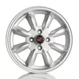 Barzetta Classic Rally Silver 5.5x15 Jako: 4x108 ET: 18 vanne - 15-tuumaiset - 2562 - 2