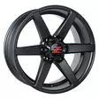 Barzetta Terreno MattBlack 7.5x17 Jako: 6x139.7 ET: 10 vanne - 17-tuumaiset - 2652 - 1
