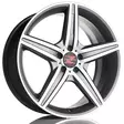 Barzetta Zanardi Titanium 8.5x19 Jako: 5x112 ET: 30 vanne - 19-tuumaiset - 2592 - 1