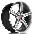 Barzetta Zanardi Titanium 8.5x19 Jako: 5x112 ET: 30 vanne - 19-tuumaiset - 2592 - 2