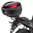 Givi peräteline CBR125R/CBR250R 11- - Moottoripyörän Laukkujen kiinnityssarjat & tavaratelineet - 112712 - 1