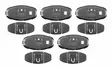 Interphone Kiinnikesetti 5kpl Active, connect malleihin - ATV Kypäräpuhelimet - 98832 - 1