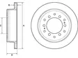 JARRULEVY DELPHI, 2 KPL / PKT, TAKA, TOYOTA - Yleisosat ja tarvikkeet - 15302 - 1