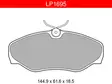 JARRUPALASARJA DELPHI ETU, NISSAN, OPEL, RENAULT - Yleisosat ja tarvikkeet - 9732 - 1