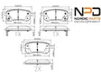 JARRUPALASARJA NPD TAKA, HYUNDAI, KIA - Yleisosat ja tarvikkeet - 15432 - 1