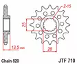 JT Eturatas JTF710.15RB - Moottoripyörän Eturattaat - 78442 - 1