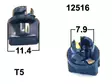 LAMPUNKANTA T5 (1,2W) - Yleisosat ja tarvikkeet - 52272 - 1