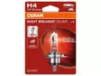 OSRAM NIGHT BREAKER 12V H4 SILVER - Yleisosat ja tarvikkeet - 74902 - 1