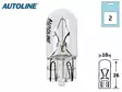 POLTTIMOPARI AUTOLINE 24V 5W T10 BLISTER - Yleisosat ja tarvikkeet - 69672 - 1